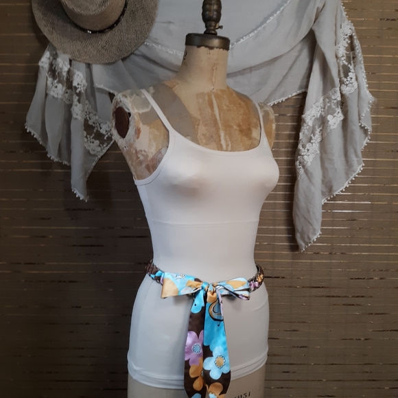 Stainless Ring Scarf Belt - Picture 2 of 2